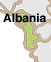 Small outline/map of Albania.